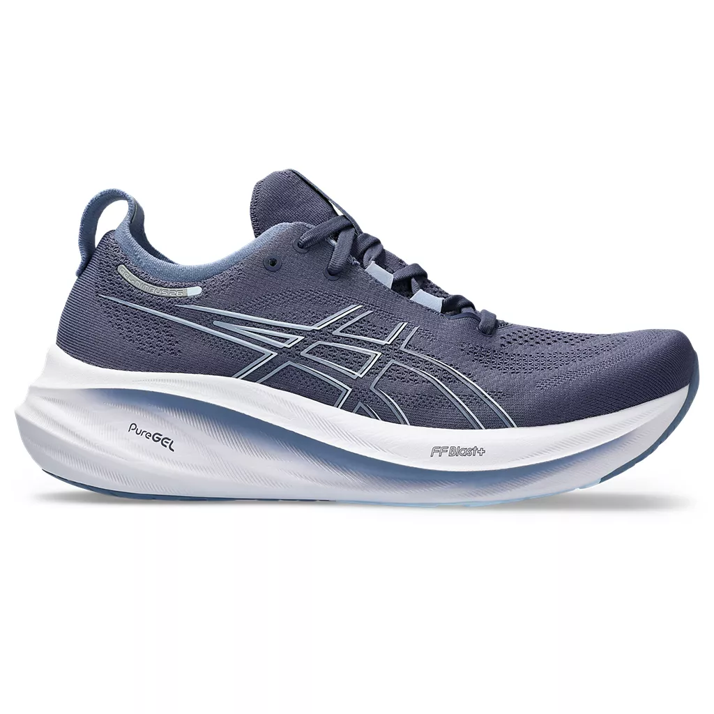 Asics Gel Nimbus 26 1011B74 Running Shoes Blue White Mens Size 10 Comfort Gym ASICS Men main image 2